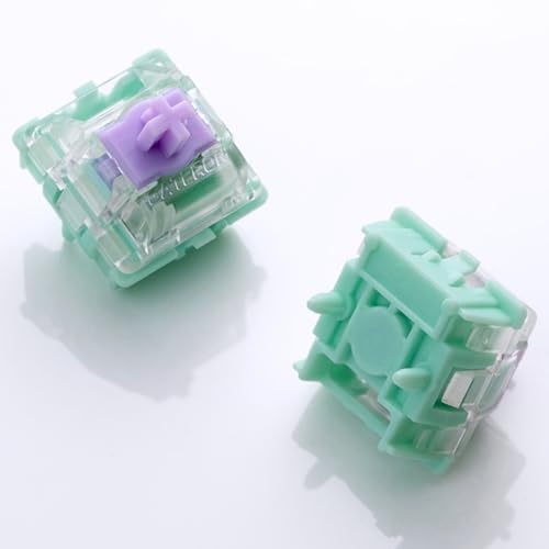 OOCTPK Chilkey WS Dash HE Magnetic Switches 70Pcs - Hall Effect Linear Switch with POM Stem, Customizable Actuation, Factory Lubed, Compatible with Wooting/SteelSeries/Corsair/Rakka Keyboard - color: WS Dash HE Switches-Linear-70pcs