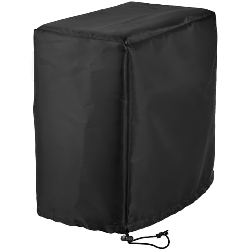 CPU Dust Cover Medium Size CPU Computer Desktop Gaming PC Mid-Tower Full Body Protective Cover Case with Adjustable Solid Cord Tight Rope Black - size: 9Wx19Dx20H in