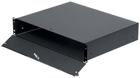 RackSolutions 2U 2 Post Lockable Server Rack Mount Drawer