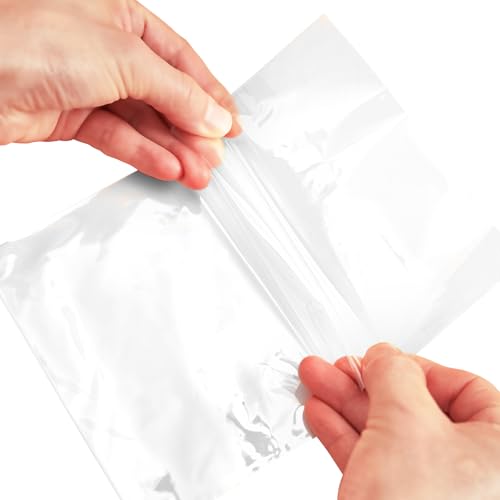Progo Clear Resealable OPP Plastic Wrap Bags for Standard 12mm Blu-Ray Cases - Dust-Proof Protective Sleeves for Blu-ray Disc Cases, PS3 Games Cases and Food Safe Storage - 5 7/8 x 6 7/8 inches (1000)