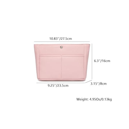 YONEBN waterproof Storage Bag Lightweight Large Capacity nylon Bag Inner Bag Handbag Organizer - color: Pu/Charming