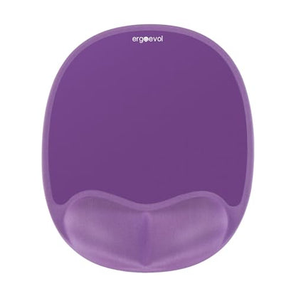 Ergonomic Mouse Pad for Vertical Mouse, Memory Foam(Lavender Purple) - color: Lavender Purple