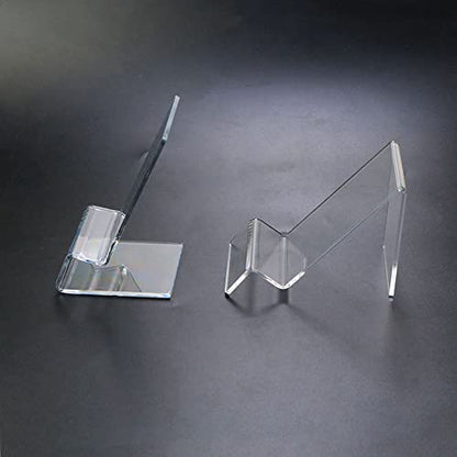 Console Exhibition Bracket for GB GBP GBC GBA PSP PSV 3DS 2DS Clear Plastic Stand Shelf Window Counter Display Showcase (B) - color: B