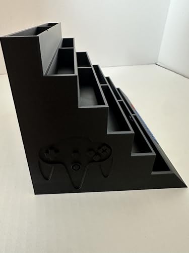 N64 Game Storage Display Stand, 12 Cartridge Holder 3d printed
