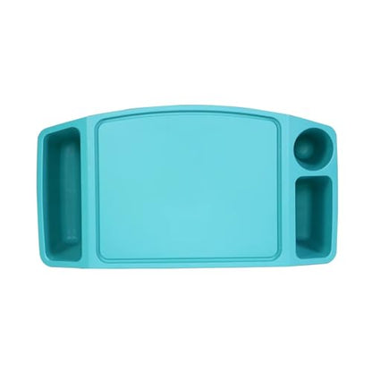 Lap Desk, Teal 17.9" Storage Lap Desk