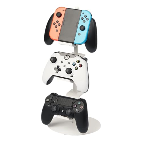 YAMAZAKI Home Smart Universal Adjustable Game Controller Stand/Controller Holder - Steel - color: White