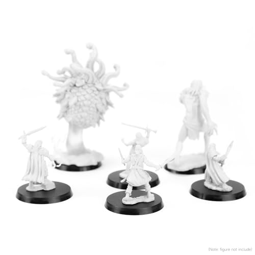 100Pcs 40mm/1.57inch Plastic Model Miniature Bases,4mm/0.16 Thick Circular War Figure Display Stands For Gaming Miniatures or Wargames Role Playing Board Game Figure Toy(100PCS-40mm-Black Round) - color: 100PCS-40mm-Black Round