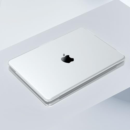 G JGOO Compatible with MacBook Neo Case 13 inch 2026 Release Model A3404 with A18 Pro Chip, Slim Protective Plastic Hard Shell for Mac Neo Case with Keyboard Cover & Screen Protector, Crystal Clear - color: Crystal Clear