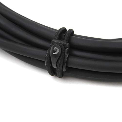 D'Addario Accessories Planet Waves PW-ECT-10 Elastic Cable Ties, 10-pack