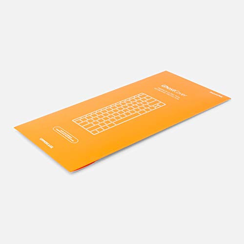 UPPERCASE GhostCover® Premium Ultra Thin Keyboard Cover Protector Compatible with 2020 2021 2022 Intel or M1/M2-Based MacBook Pro 13" and 2019-2020 Intel-Based MacBook Pro 16" A2338 A2289 A2251 A2141
