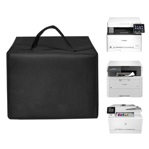 Printer Dust Cover Case for Canon MF652Cw/for Brother L3300CDW /HP M283fdw Printer - color: Black