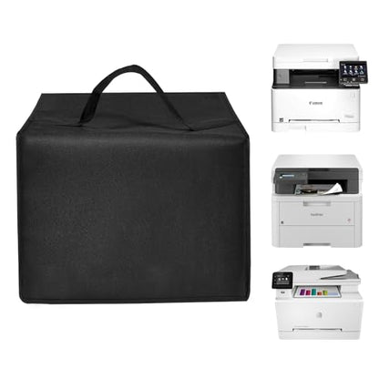Printer Dust Cover Case for Canon MF652Cw/for Brother L3300CDW /HP M283fdw Printer - color: Black