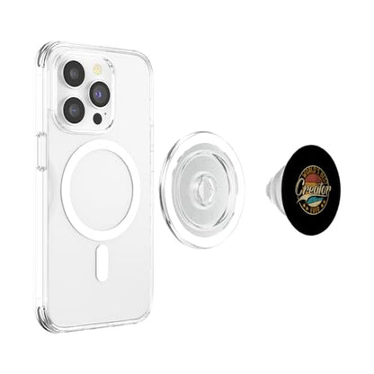 Worlds Best Creator | Vlogger Influencer | Blogger PopSockets PopGrip for MagSafe - style: Magnetic PopGrip