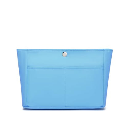 YONEBN waterproof Storage Bag Lightweight Large Capacity nylon Bag Inner Bag Handbag Organizer - color: Nylon/Sky Blue