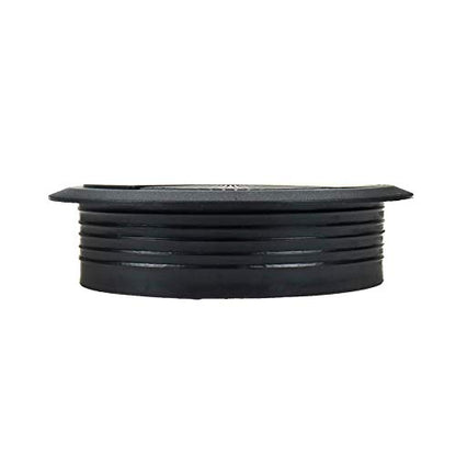 Large Desk Grommet Wire Organizer for Office Cord Management 80mm/3.15" Mounting Dia - Pack of 3