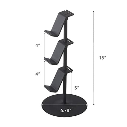 YAMAZAKI Home Smart Universal Adjustable Game Controller Stand/Controller Holder - Steel - color: Black