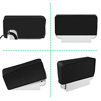 Mcbazel Dust Cover for Switch/Switch OLED Dock, Oxford Cloth, Anti Scratch | Waterproof, Precision Cut Cable Port, Fits Switch & Switch OLED With JoyCon, NOT Compatible With Nintendo Switch 2, Black