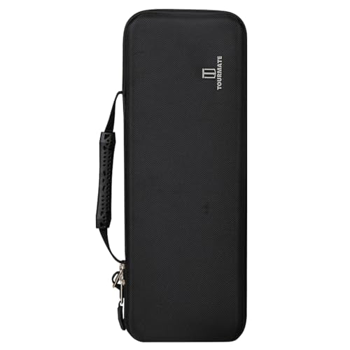 Tourmate Hard Storage Case for ASUS ROG Strix Scope II 96 (Mechanical)/ II 96 RX(Optical) Wireless Gaming Keyboard - Travel Case for RK ROYALKLUDGE RK98/RK96/N80/RK61,Aula F87/HERO 68 (Only Box) - color: black