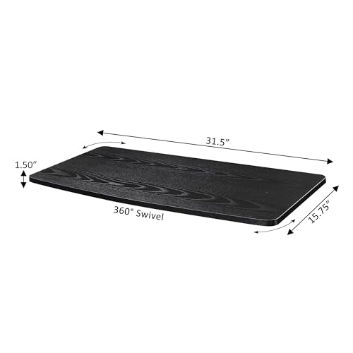 Designs2Go XL Single Tier Swivel Riser for TVs up to 37 Inches