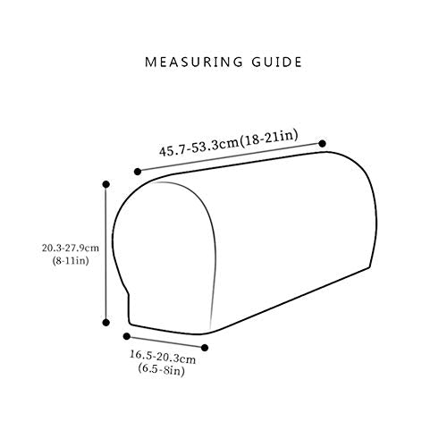 PU Leather Sofa Cover, 2 Sets of Waterproof Sofa Armrest Cover for Sofa Chair Arm Guard Sleeve Elastic Protective Cover(2pcs/cet,Brown)