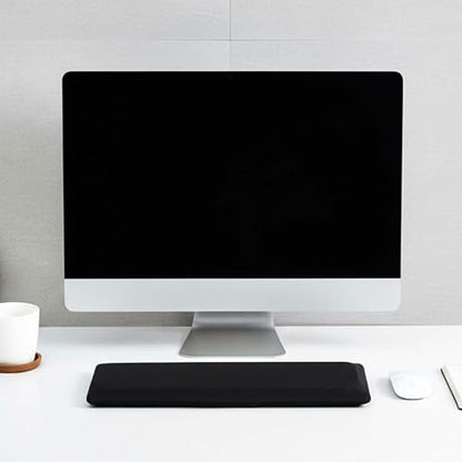 Keyboard Dust Cover, Black Keyboard Covers for Desktop Stretch Fabric Computer Keyboards Cover Washable Keyboards Protector Covers for Computer Mechanical Gaming from 14.9" X 5.9" Up to 19.5" X 7.5"