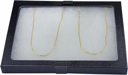 SE Glass Top Display Box - JT926 - size: 8-⅝” x 6-⅝” x ¾"