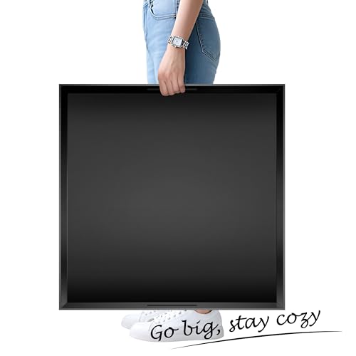 Glossy Black Acrylic Serving Tray with Handles-Butler Trays for Coffee Table, Snacks,Breakfast in Bed, Kitchen Countertop,Vanity,Makeup Organizer,Ottoman (Black, 24x24 Inches) - color: Black, size: 24" x 24" x 2"