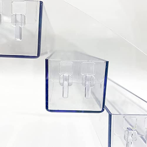 Sunglasses Organizer Clear Eyeglasses Display Case Sticker Display Tray Box For Glasses Tabletop Holder Stand (5 layer) - style: 5t