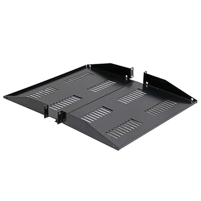 AEONS 1U Universal Server Shelf Rack Mount Vented Cantilever Center Mount Shelf 19" Server -10“ Depth Fixed Server Rack Cabinet Shelf-2 Pack - style: 1U-10" Vented