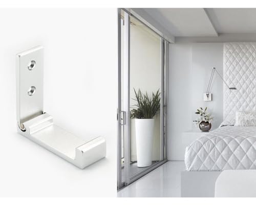 Aluminum Alloy Clothes Hook Coat Rack Single Hook Foldable Wall Mounted on The Wall & Door Set of 5, Silver. - color: Silver, size: 5 Pieces