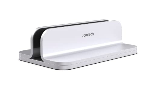 JOKItech Aluminum Laptop Stand, Sturdy and Adjustable, Compatible with Apple MacBook Pro/Air, Mac Mini, iPad Pro, Silver - color: Silver