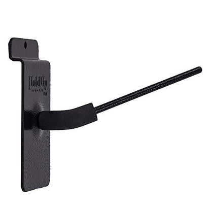Hold Up Displays in Barrel Wall Mount Handgun Pistol Holder Gun Hanger – 30 Degrees Left - size: 5 Pack, style: 30 Degree Right