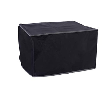 The Perfect Dust Cover LLC Black Nylon Waterproof Dust Cover Compatible with HP Envy Photo 7820, 7855, 7858 Wireless Printers, Dimensions 17.8''W x 16.2''D x 7.5''H