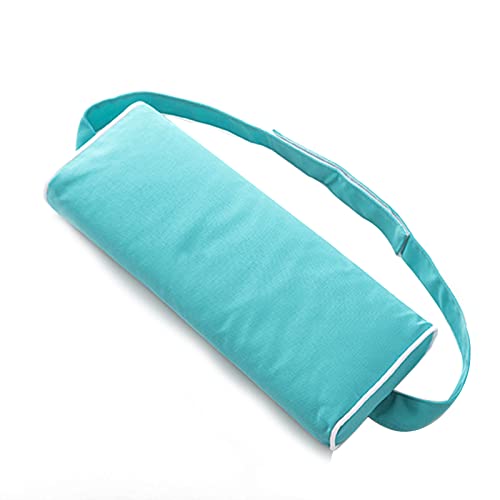 Enipate Outdoor Chaise Lounge Head Pillow, Pack of 2 Water Resistant Headrest Pillows with Elastic Band for Pool Patio Chairs - color: Blue