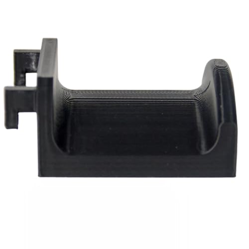 Headphone Holder Compatible with IKEA SKADIS Pegboard Headset Hanger Hook - color: Black