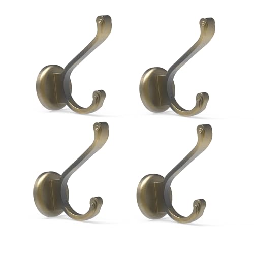Ant Mag Magnetic Hooks Heavy Duty 141lbs Neodymium Magnet Metal Wall Hooks for Hanging Coats Robes Backpacks Bags Hats Keys Mugs Cups Towels Bronze - size: D1.65in Bronze 4 Pack