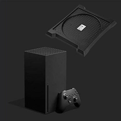 Vertical Cooling Stand for Xbox Series X Console, Base Vertical Xbox Series X Holder Stand -Black