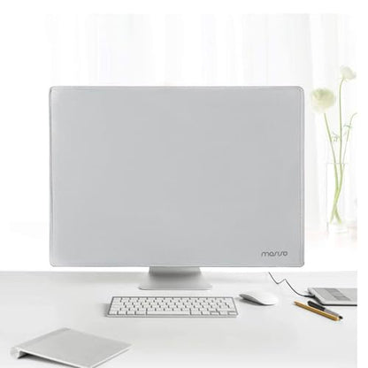 MOSISO Monitor Dust Cover 22, 23, 24, 25 inch Anti-Static Dustproof LCD/LED/HD Panel Case Computer Screen Protective Sleeve Compatible with iMac 24 inch, 22-25 inch PC, Desktop and TV, Gray - color: Gray, size: 22-25 inch