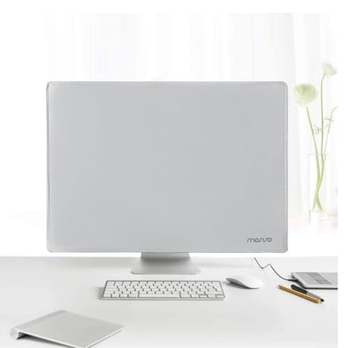 MOSISO Monitor Dust Cover 26, 27, 28, 29 inch Anti-Static Dustproof LCD/LED/HD Panel Case Computer Screen Protective Sleeve Compatible with iMac 27 inch, 26-29 inch PC, Desktop and TV, Gray - color: Gray, size: 26-29 inch