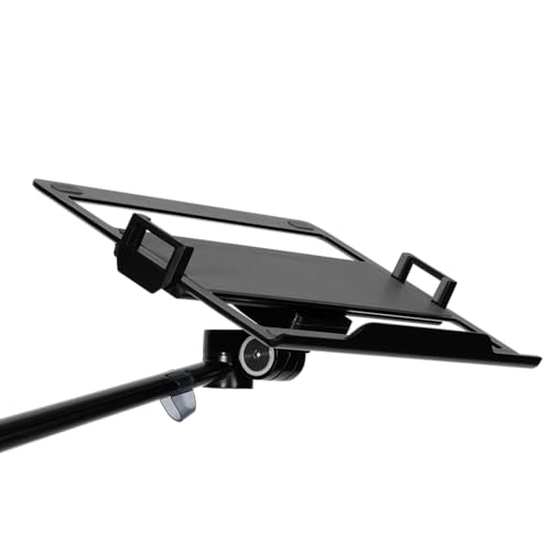 Gator Frameworks 6-in-1 Content Creator and Streaming Desktop Stand Set – Includes Smartphone Clamp, Laptop Clamp, Ring Light, and More! (GFW-STREAMSTAND) - style: Table Mount