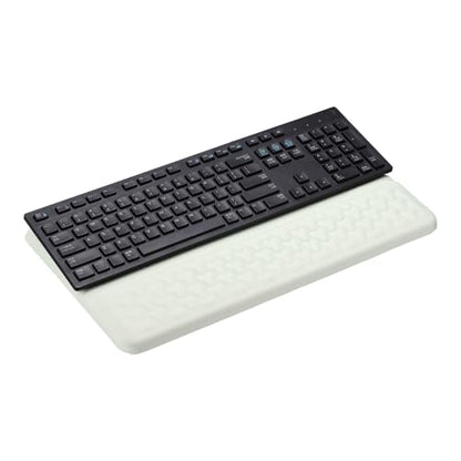 PATIKIL Computer Keyboard Stand with Wrist Rest, Computer Wrist Support Pad, Keyboard Stand Riser Holder Pad for Office Desk Gaming Home, Green - color: Green