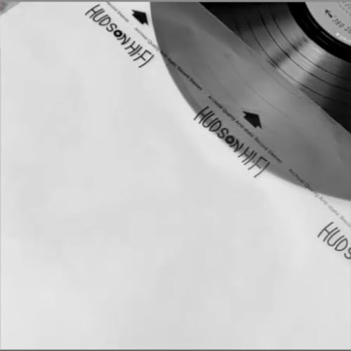 Hudson Hi-Fi Anti-Static Vinyl Record Sleeves - Durable Clear Disc Sleeves- Protect Your LP Albums from Scratches, Dust & Dirt - Acid-Free Rice Paper Disc Covers, 250x Inner Sleeves - size: 250 Inner Sleeves