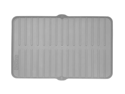 WeatherTech FlexTray - Silicone Multi-Use Protection Tray, Grey, Rectangular - color: Gray, size: 13" x 8" x 1.5"