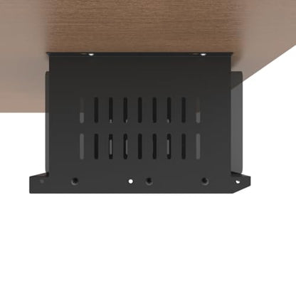 Under Desk Computer Mount for Small Form Factor SFF Computers and PCs, Compatible with PlayStation 4, PS4 Slim, PS4 Pro for Under Desk Gaming, W 17.3" x H 6.5" x D 12" (6.5inch High) - size: 6.5inch High