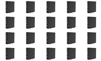 HumanCentric Case Pack 20 Units, Mount Compatible with Dell OptiPlex Micro Form Factor Case, VESA, Under Desk and Wall Mount Fits MFF 3040, 3046, 3050, 3060, 3070, 3080, 5050, 5060, 5070, 7040, More - size: 20 units