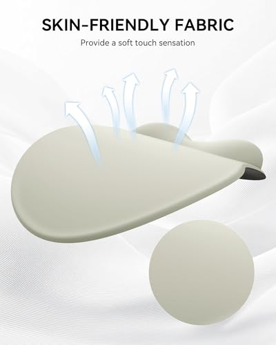 Laborio Mouse Pad with Wrist Rest, Ergonomic Mouse Pads for Desk, Office Non-Slip Mousepad with Gel Wrist Support(Light Green, 10.6''L x 9''W) - color: Light Green