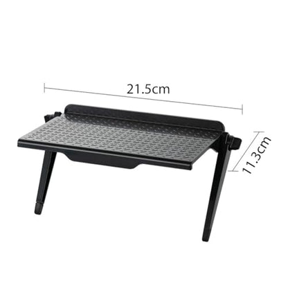TV & Monitor Top Shelf: Storage Bracket for Cellphone, Media Boxes, Game Console & Router，Small