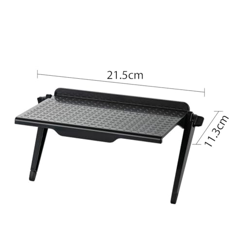 TV & Monitor Top Shelf: Storage Bracket for Cellphone, Media Boxes, Game Console & Router，Small