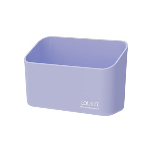 loukin Magnetic Marker & Remote Control Organizer, Dry Erase Marker Holder, Magnetic Storage for Whiteboard or Refrigerators (Purple) - color: Purple
