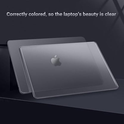 MOSISO Ultra-Thin & Seamlessly Closes Cover Compatible with MacBook Air 13 inch Case M5 M4 M3 M2 2026-2022 A3449 A3240 A3113 A2681, 2 in 1 Kit Anti-Fingerprints Shell for Mac Air 13.6,Space Gray Clear - color: Space Gray Clear